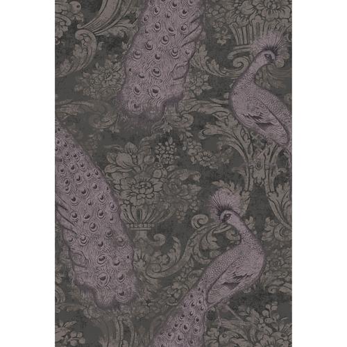 Cole & Son BYRON AMYTHEST AND CHARCOAL Wallpaper