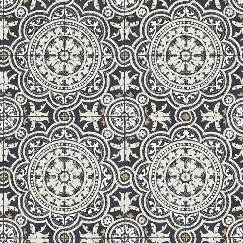 Cole & Son PICCADILLY BLACK AND WHITE Wallpaper