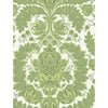 Cole & Son Coleridge Green And Ivory Wallpaper
