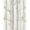 Cole & Son Woods & Pears Charcl/Lin/Gld Wallpaper