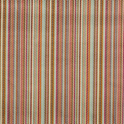 G P & J Baker SAWLEY VELVET SIENNA/TEAL Fabric