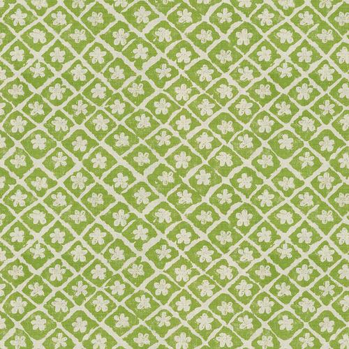 Lee Jofa POMEROY GREEN/OYSTER Fabric