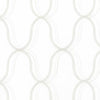 Kasmir Wavefront White Fabric