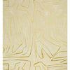 Lee Jofa Graffito Ivory/Gold Wallpaper