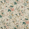G P & J Baker Oriental Bird Rose/Grey Fabric