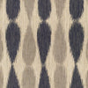 Lee Jofa Ikat Drops Midnight Upholstery Fabric
