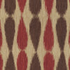 Lee Jofa Ikat Drops Red Upholstery Fabric