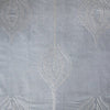 Lee Jofa Tulip Embroidery Aqua Upholstery Fabric