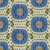 Brunschwig & Fils Samarkand Cotton And Linen Print Canton Blue/Green Fabric