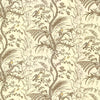 Brunschwig & Fils Bird And Thistle Cotton Print Gray Fabric