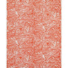 Brunschwig & Fils Ashanti Linen And Cotton Print Orange Fabric