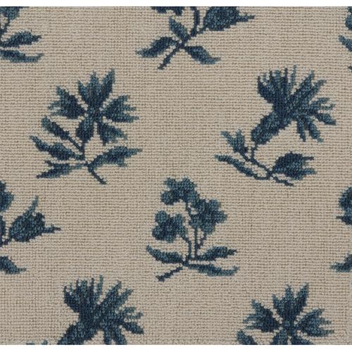 Brunschwig & Fils FLORIAN GROSPOINT BLUE Fabric