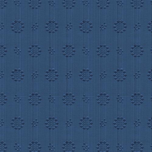 Brunschwig & Fils CHANDLER FIGURED WOVEN ROYAL BLUE Fabric