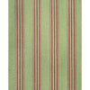 Brunschwig & Fils Tavistock Stripe Jade/Berry Upholstery Fabric