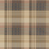 Mulberry Mulberry Ancient Tartan Red/Charcoal Wallpaper