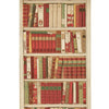 Brunschwig & Fils Bibliotheque Red Wallpaper