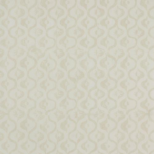 Lee Jofa SMALL MEDALLION WP OFF WHITE Wallpaper