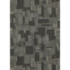 Threads Cubist Charcoal Wallpaper