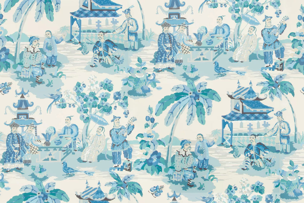 Brunschwig & Fils Xian Porcelain Wallpaper