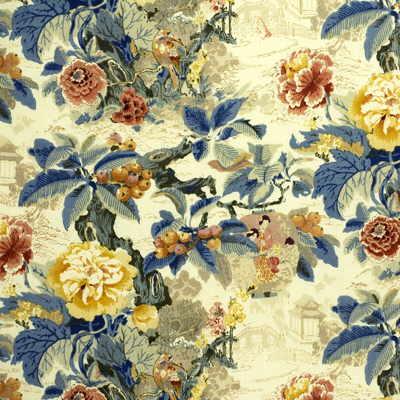Lee Jofa CHINESE LANTERN YELLOW Fabric