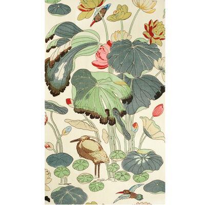 Lee Jofa NYMPHEUS PRINT NATURAL Fabric