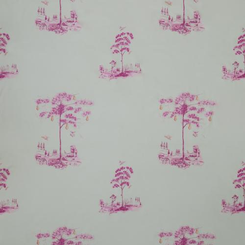 Andrew Martin TRAVELLERS TALE HOT PINK Fabric