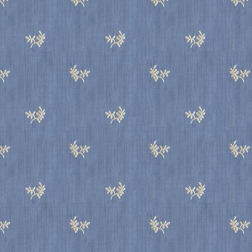 Brunschwig & Fils BAYBERRY STRIE CANTON BLUE Fabric