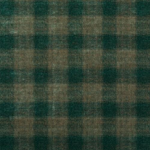 Mulberry HIGHLAND CHECK TEAL Fabric