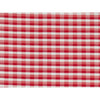 Brunschwig & Fils La Strada Check Pekin Red Fabric