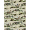 Mulberry Morning Gallop Velvet Racing Green Fabric