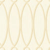 Seabrook Jasper Oval Metallic Gold Wallpaper
