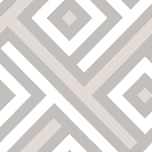Seabrook Mirante Chevron Block Metallic Silver And White Wallpaper