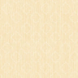 Seabrook Agate Medallion Metallic Gold And Off-White Wallpaper