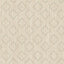 Seabrook Agate Medallion Metallic Gold And Greige Wallpaper