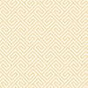 Seabrook Quartz Greek Key Gold Glitter And Off-White Wallpaper