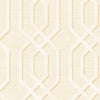 Seabrook Topaz Geometric Metallic Gold And Off-White Wallpaper