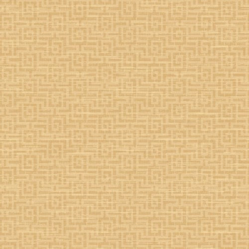 Seabrook Topaz Maze Metallic Gold Glitter Wallpaper