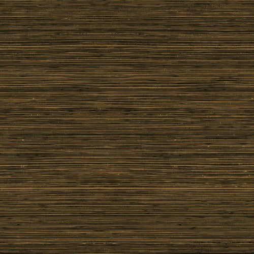 Seabrook Topaz Faux Grasscloth Metallic Gold And Ebony Wallpaper