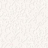 Seabrook Jasper Ironwork Metallic Silver And Pink Wallpaper