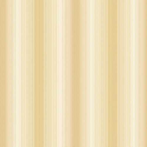 Seabrook Feldspar Vertical Stripe Metallic Gold And Off-White Wallpaper