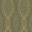 Seabrook Feldspar Tendrils Metallic Gold And Ebony Wallpaper