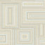 Seabrook Attersee Squares Tan, Beige, And Ice Wallpaper