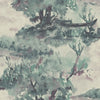 Seabrook Attersee Spruce And Wine Wallpaper