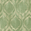 Seabrook Old Danube Ogee Olive And Gold Wallpaper