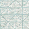 Seabrook Ness Teal And White Wallpaper