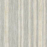 Seabrook Newbury Stripe Gray And Tan Wallpaper