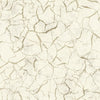 Seabrook Lenox Hill Crackle Off-White And Metallic Gold Wallpaper