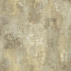 Seabrook Hampstead Texture Brown And Metallic Gold Wallpaper