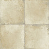 Seabrook Hampstead Tiles Metallic Gold, Gray, And Off-White Wallpaper