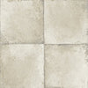 Seabrook Hampstead Tiles Gray, Tan, And Off-White Wallpaper